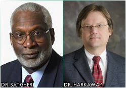 Dr. David Satcher and Dr. Paul S. Harkaway